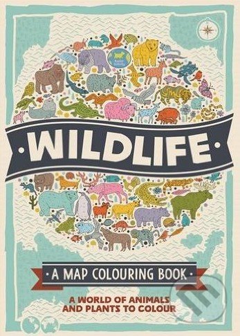 Wildlife (A Map Colouring Book)