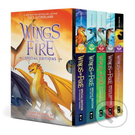 Wings of Fire 1-5 Special Edition Boxset