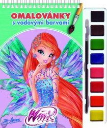 Omalovánky s vodovými barvami (zelená) - kniha z kategorie Omalovánky