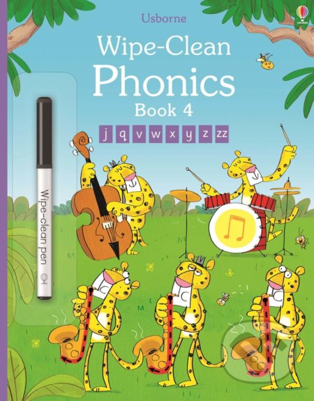 Wipe-clean phonics book 4