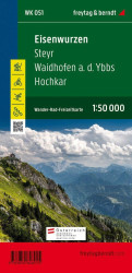 WK 051 Eisenwurzen, Steyr, Waidhofen ad Ybbs, Hochkar 1:50 000 / turistická mapa