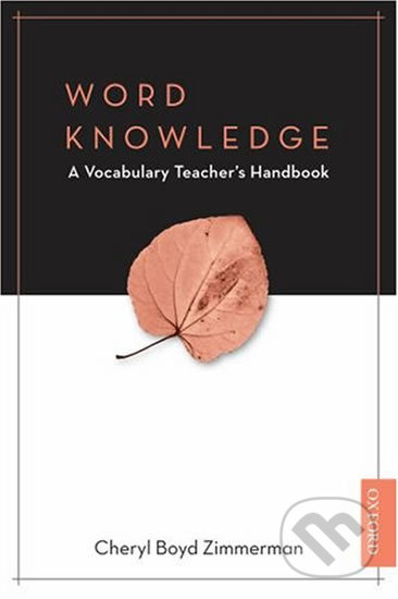 Word Knowledge a Vocabulary Teacher´s Handbook