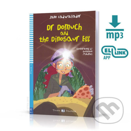 Young ELI Readers 3/A1.1: Dr Domuch and The Dinosaur Egg + Downloadable Multimedia - kniha z kategorie Beletrie pro děti