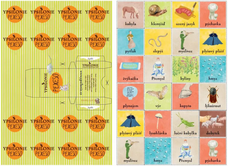 Ypsilonie – pexeso