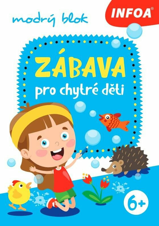 Zábava pro chytré děti (modrý blok) - kniha z kategorie Hlavolamy