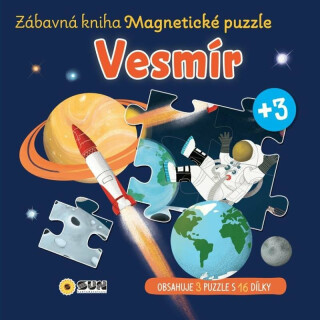 Zábavná magnetická kniha Vesmír