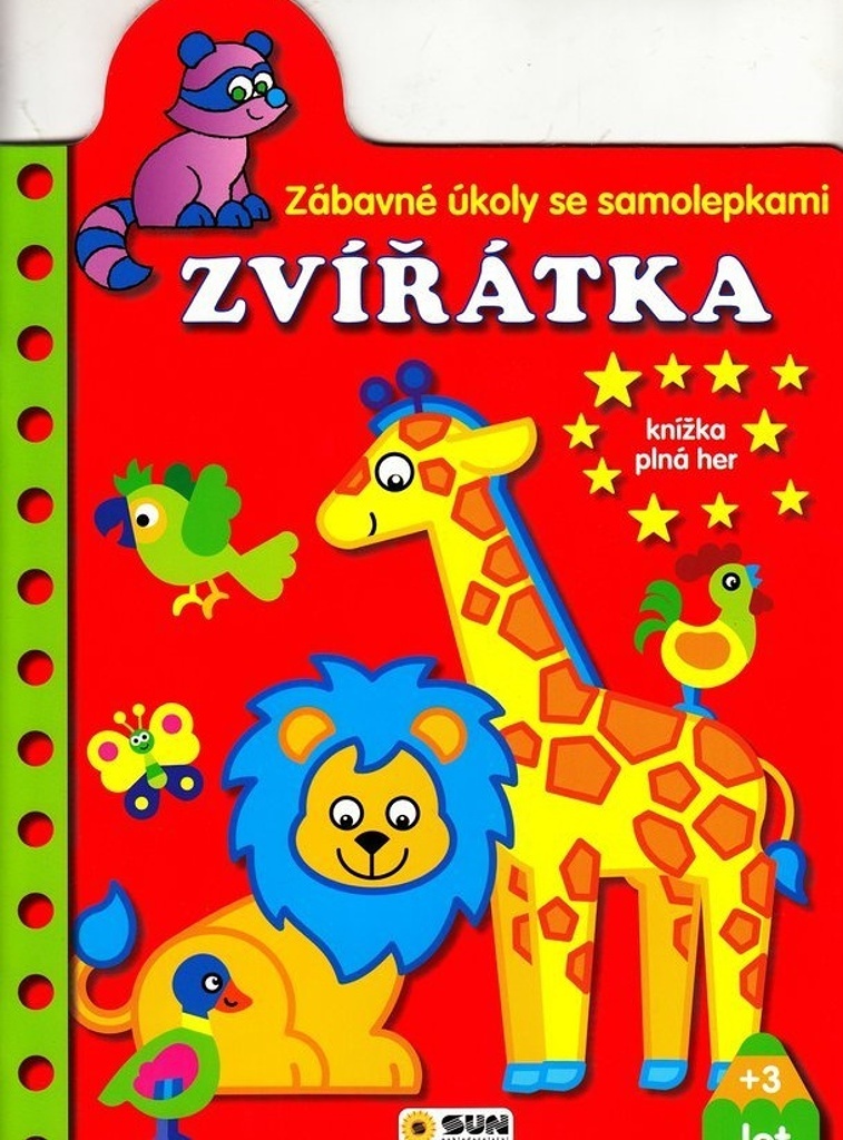 Zábavné úkoly se samolepkami ZVÍŘÁTKA