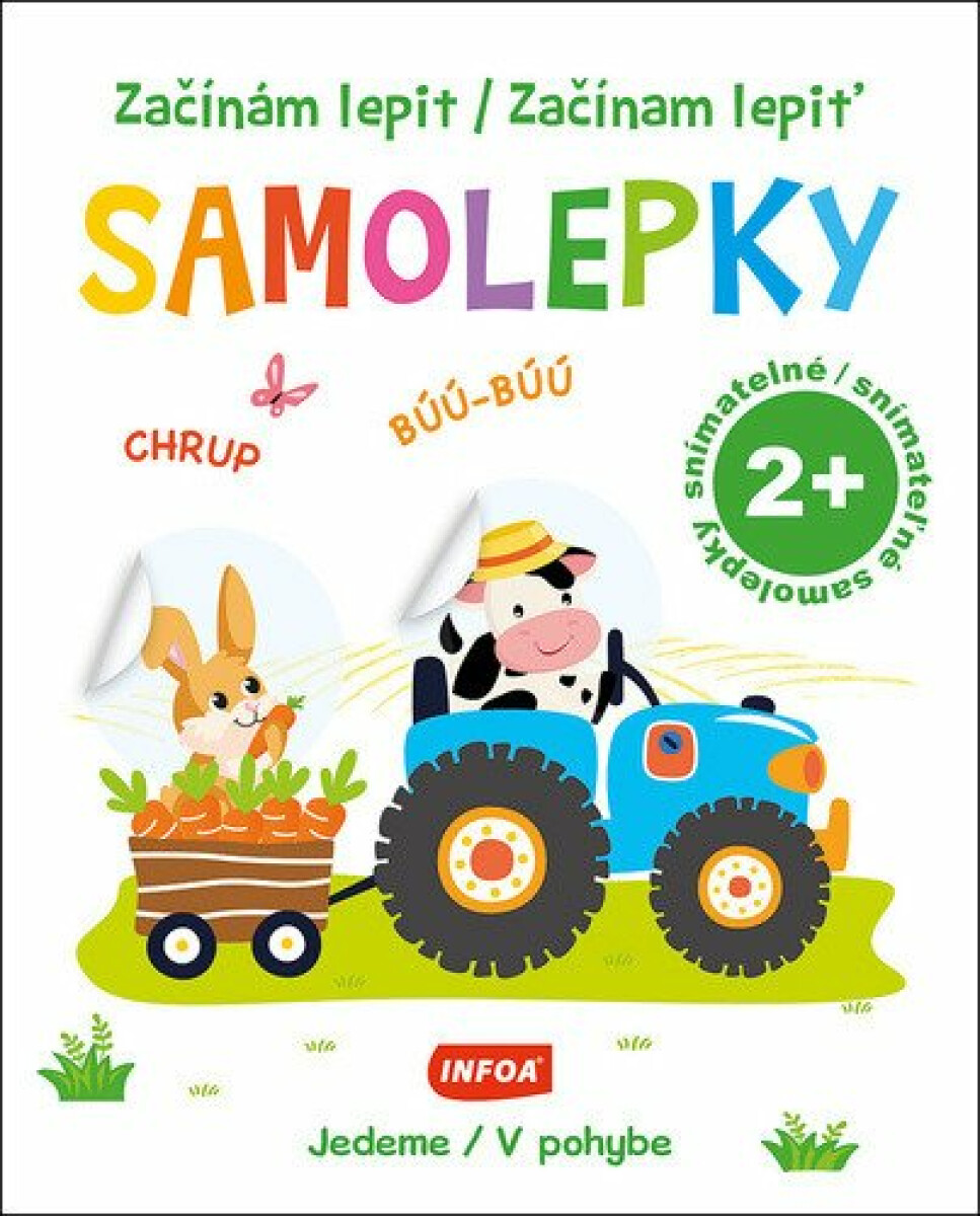 Začínám lepit SAMOLEPKY - Jedeme