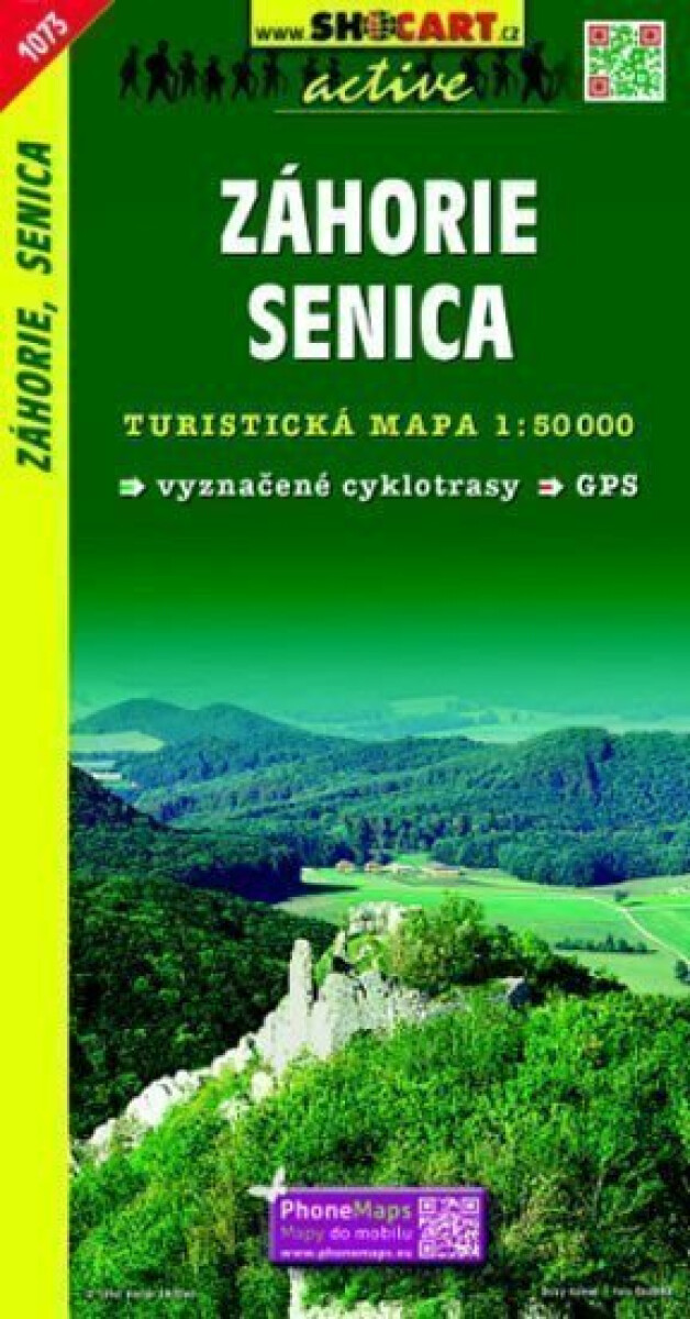 Záhorie, Senica 1:50 000 (Turistická mapa 1073)