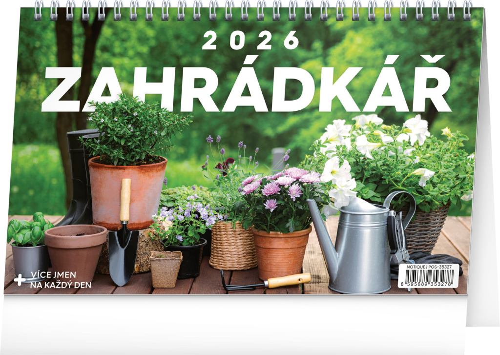 Zahrádkář 2026 - stolní kalendář
