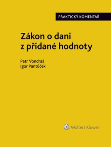 Zákon o dani z přidané hodnoty - Igor Pantůček, Petr Vondraš