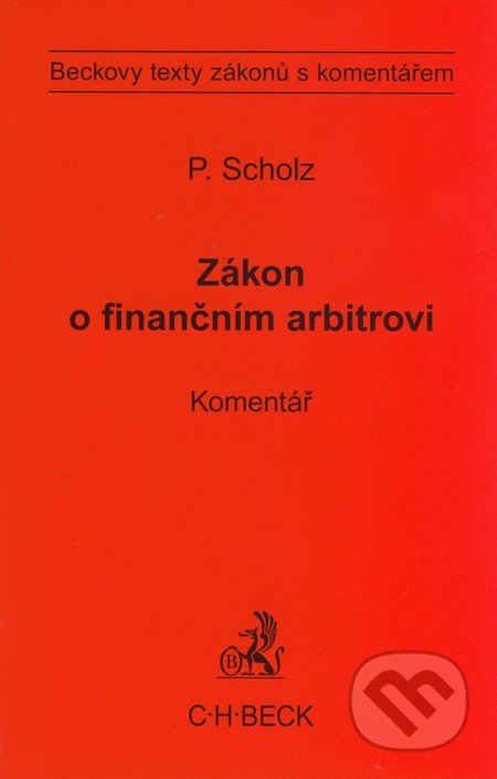 Zákon o finančním arbitrovi (Komentář)