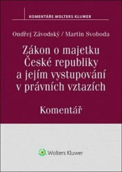Zákon o majetku České republiky a jejím vystupování v právních vztazích - kniha z kategorie Právo