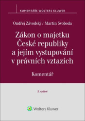 Zákon o majetku České republiky a jejím vystupování v právních vztazích - kniha z kategorie Právo