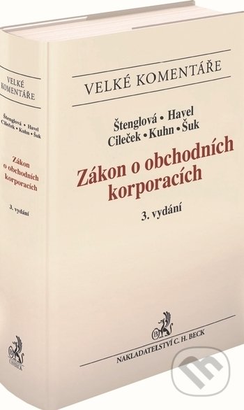 Zákon o obchodních korporacích (Komentář)