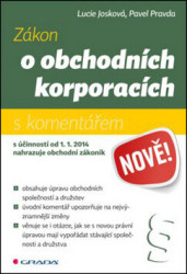 Zákon o obchodních korporacích (S komentářem NOVĚ!) - kniha z kategorie Odborné a naučné