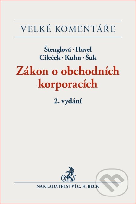 Zákon o obchodních korporacích (Velké komentáře