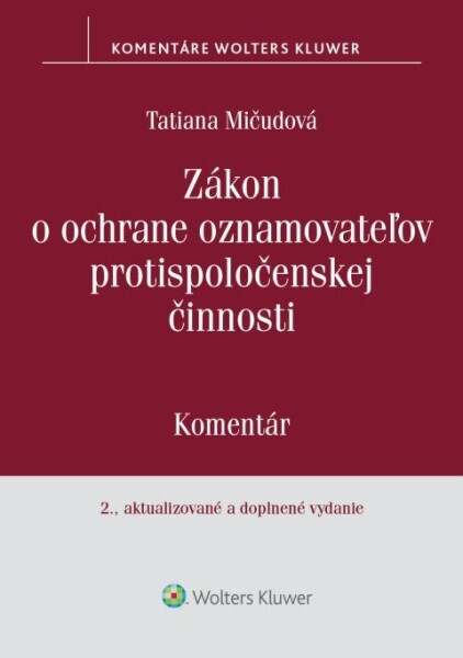 Zákon o ochrane oznamovateľov protispoločenskej činnosti