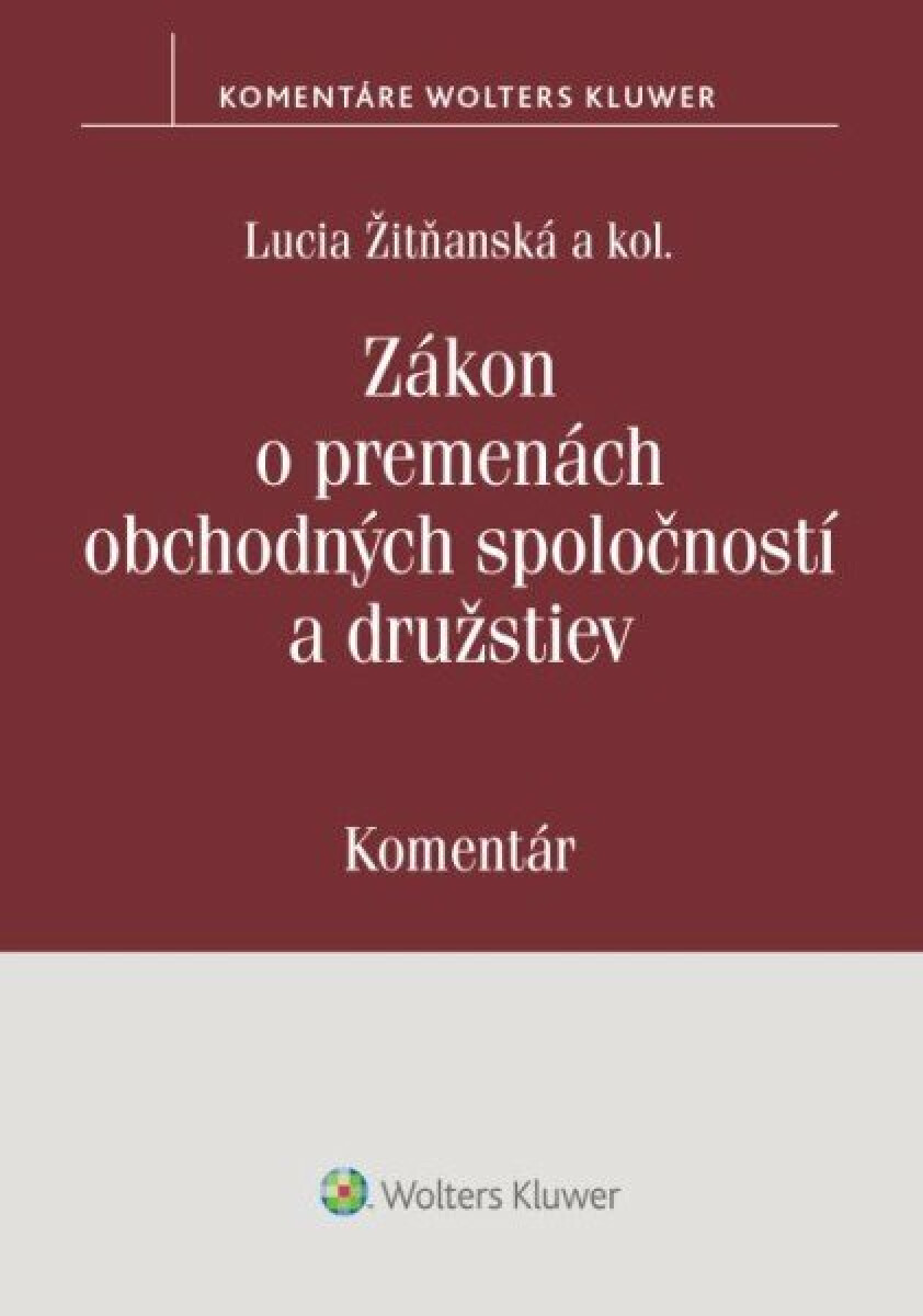 Zákon o premenách obchodných spoločností a družstiev
