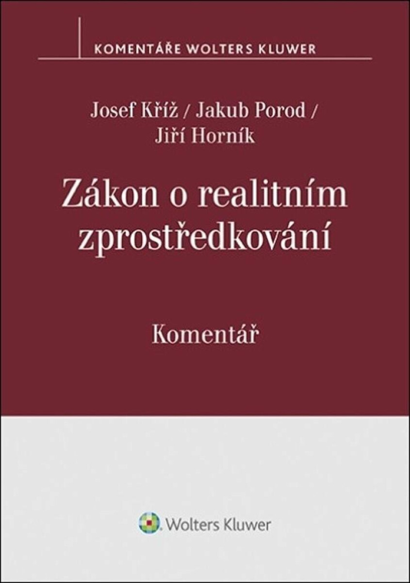Zákon o realitním zprostředkování (Komentář)