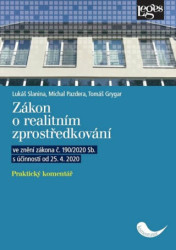 Zákon o realitním zprostředkování (Praktický komentář ve znění zákona č. 190/2020 Sb. s účinností od 25. 4. 2020) - kniha z kategorie Správní právo