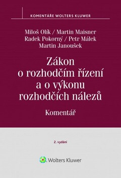 Zákon o rozhodčím řízení a o výkonu rozhodčích nálezů Komentář