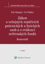 Zákon o veřejných rejstřících právnických a fyzických osob a o evidenci svěřených fondů - kniha z kategorie Právo