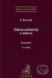 Zákon směnečný a šekový (Komentář, 6. vydání)
