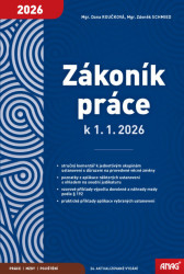 Zákoník práce 2026 – sešit - Mgr. Zdeněk Schmied, Mgr. Dana Roučková