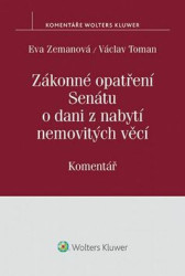 Zákonné opatření Senátu o dani z nabytí nemovitých věcí - kniha z kategorie Účetnictví a daně