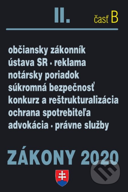 Zákony 2020 II/B - Občianske zákony