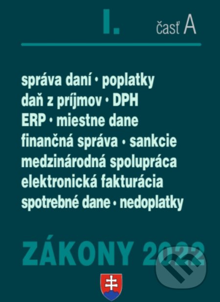 Zákony 2022 I/A