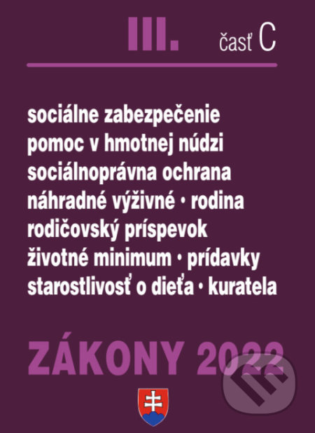 Zákony 2022 III/C