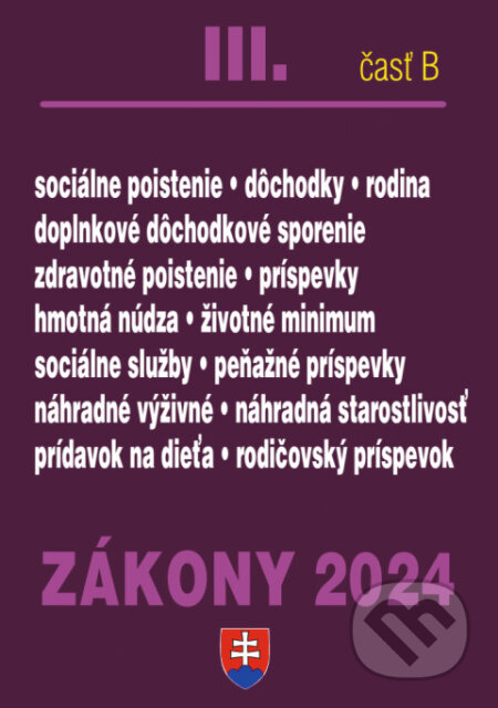 Zákony 2024 III/B