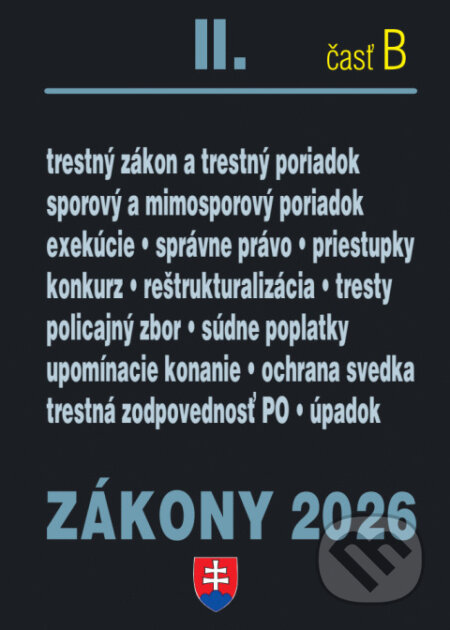 Zákony 2026 II/B