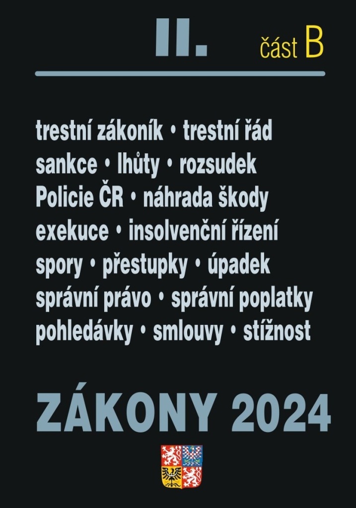 Zákony II B 2024 – Trestní právo