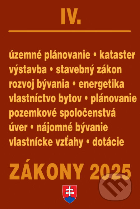 Zákony IV / 2025
