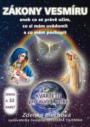 Zákony vesmíru (Kvarteto pro malé i velké, kniha a 32 karet) - kniha z kategorie Záhady a paranormální jevy