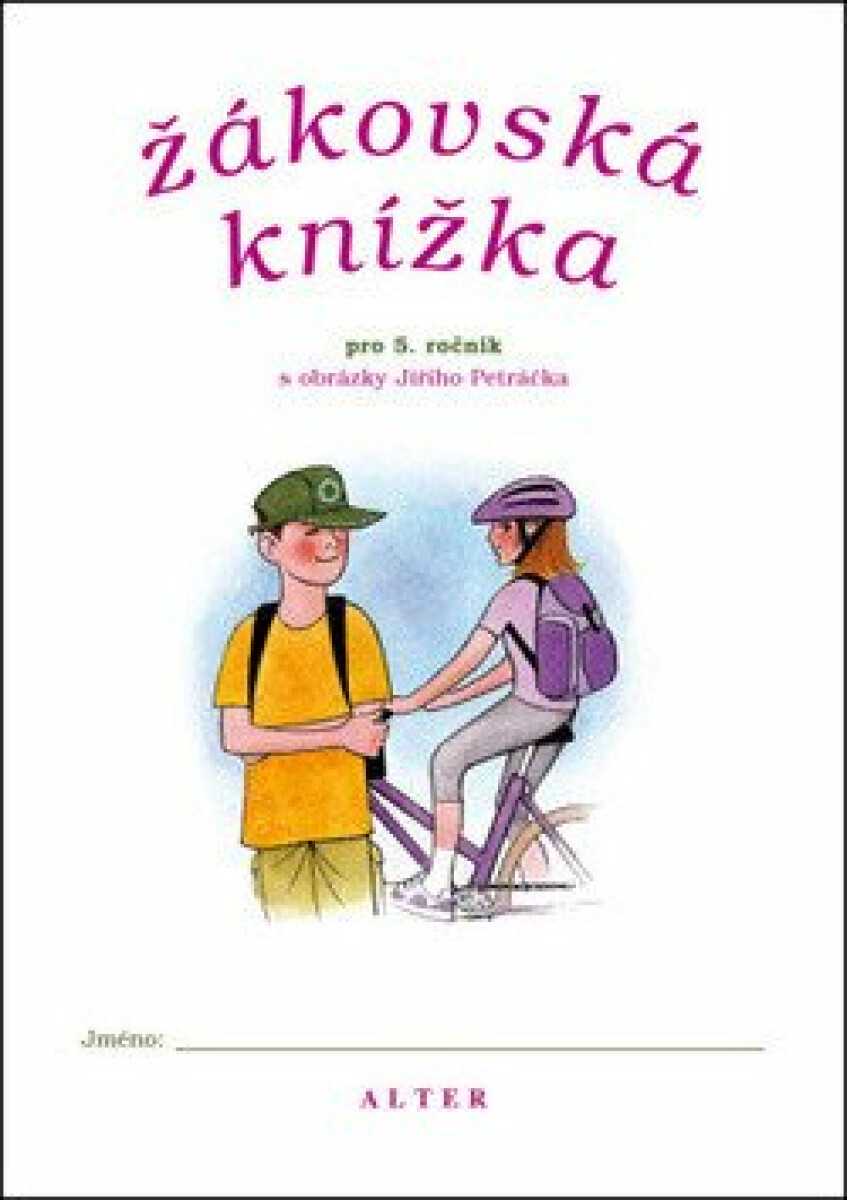 Žákovská knížka pro 5. ročník ZŠ