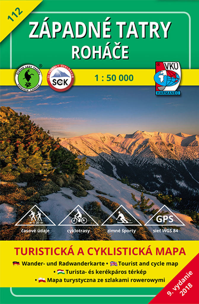 Západné Tatry Roháče 1:50 000