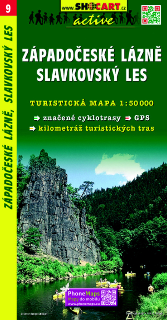 Západočeské lázně Slavkovský les 1:50 000