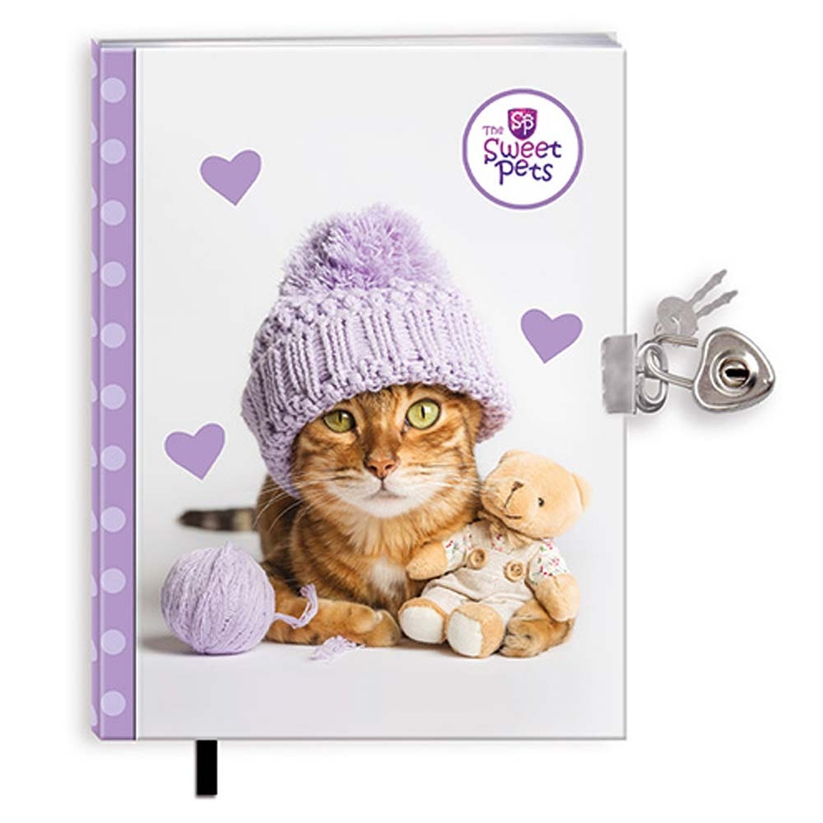 Zápisníček se zámkem CUTIE