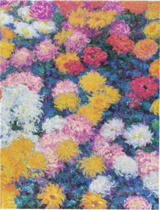Zápisník Paperblanks - Monet’s Chrysanthemums