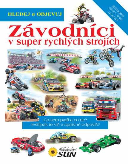 Závodníci v super rychlých strojích (Defekt)