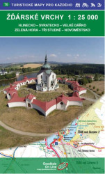 Žďárské vrchy 1:25 000/Hlinecko, Svratecko, Velké Dářko, Zelená hora, Tři Studně,Novoměstsko 1:25 000 / 70 Turistické mapy pro každého