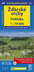 Žďárské vrchy, Poličsko 1:70 000 (Cykloturistická mapa)