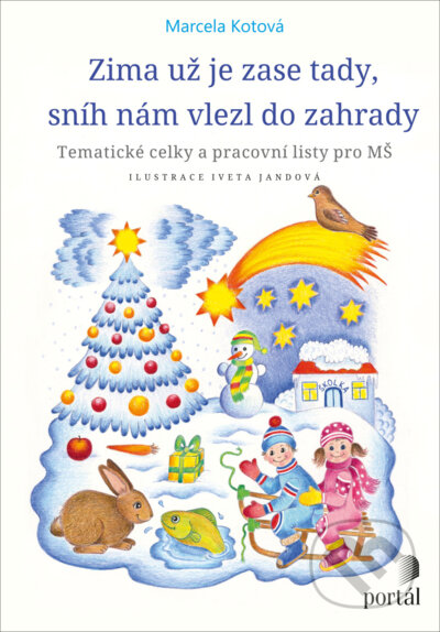 Zima už je zase tady, sníh nám vlezl do zahrady