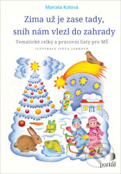 Zima už je zase tady, sníh nám vlezl do zahrady