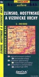 Zlínsko, Hostýnske a Vizovické vrchy 1:50 000 (Turistická mapa 070)