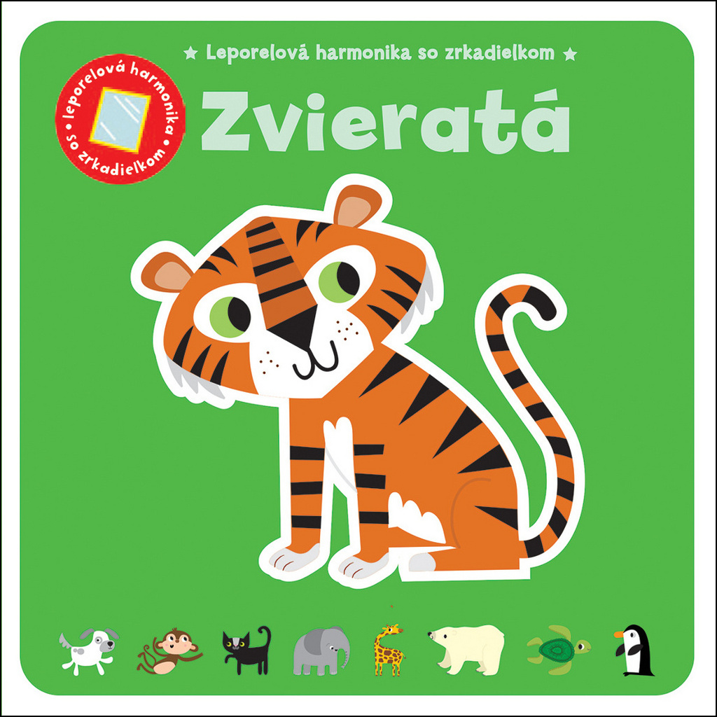 Zvieratá Leporelová harmonika so zrkadielkom